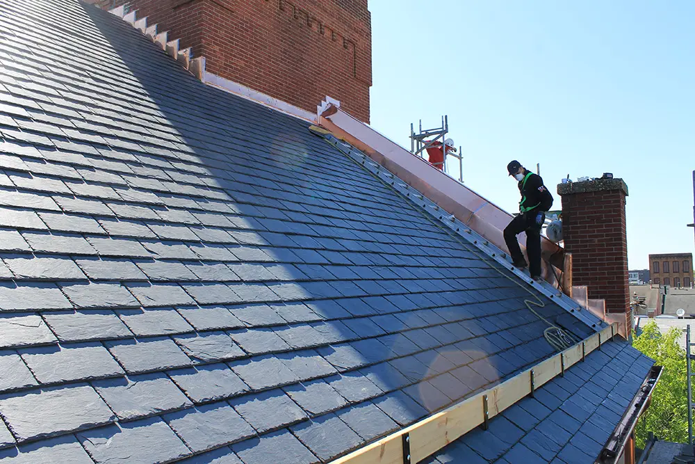 SLATE ROOF RESTORATION