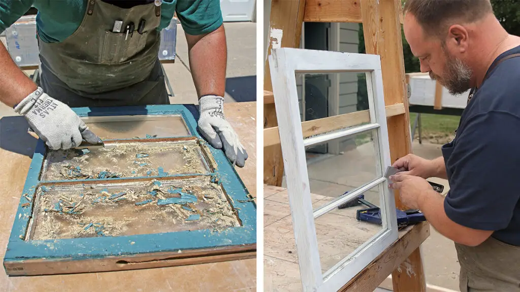 WOODEN WINDOW RESTORATION