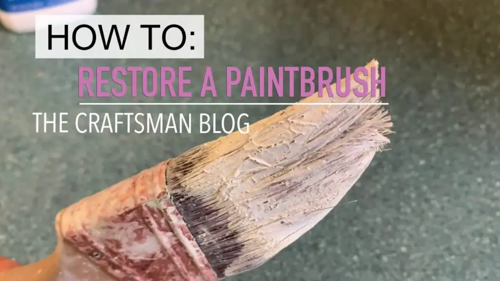 Paint Brush Restorer