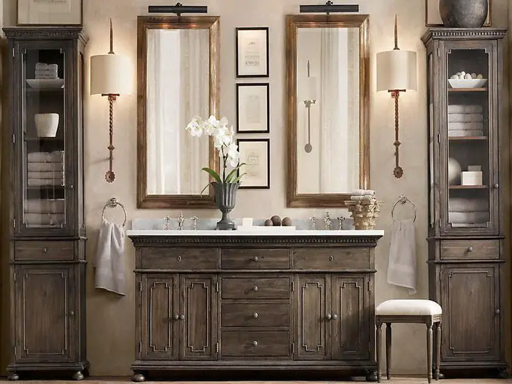 Restoration Hardware Bathroom Cabinets