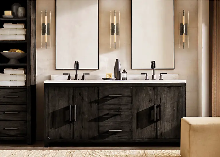 Restoration Hardware Bathroom